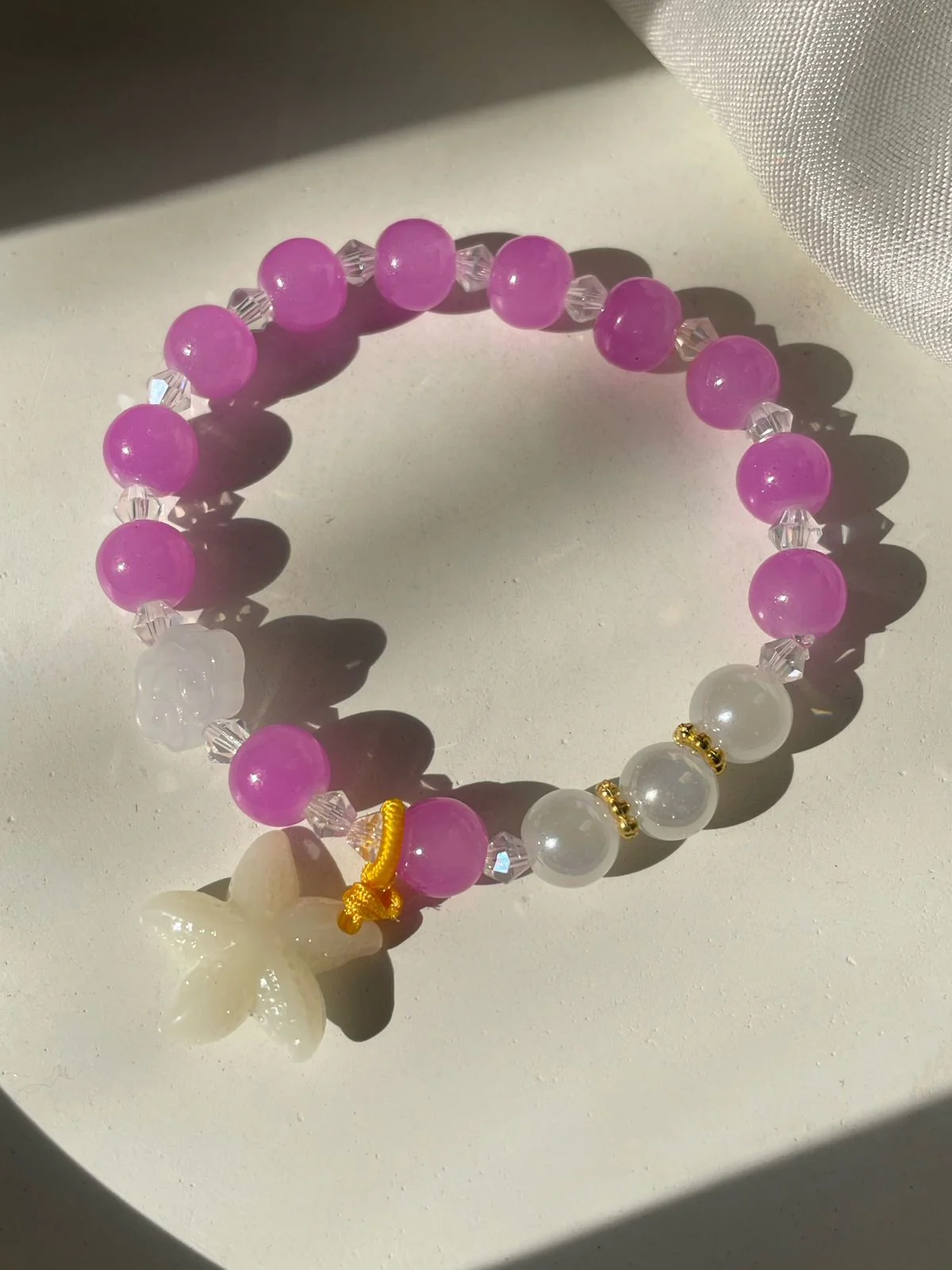 Ocean Starfish Bracelet- purple