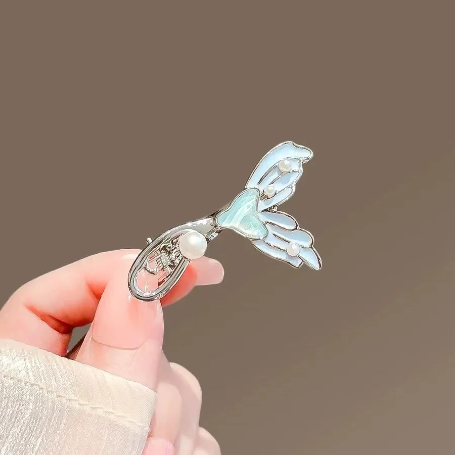Offshore Babe Pearl Hair Clip (handmade) - Image 2