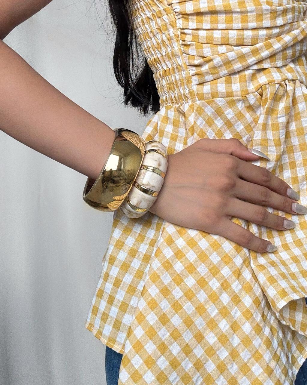 Old Hollywood Chunky Hand Stack (Combo of 2) - Image 3