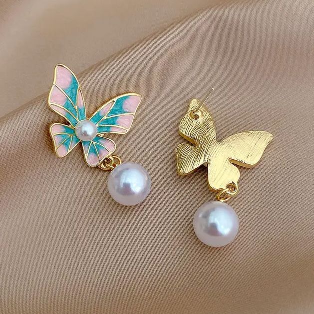 Ombré Butterfly Earrings - Image 3