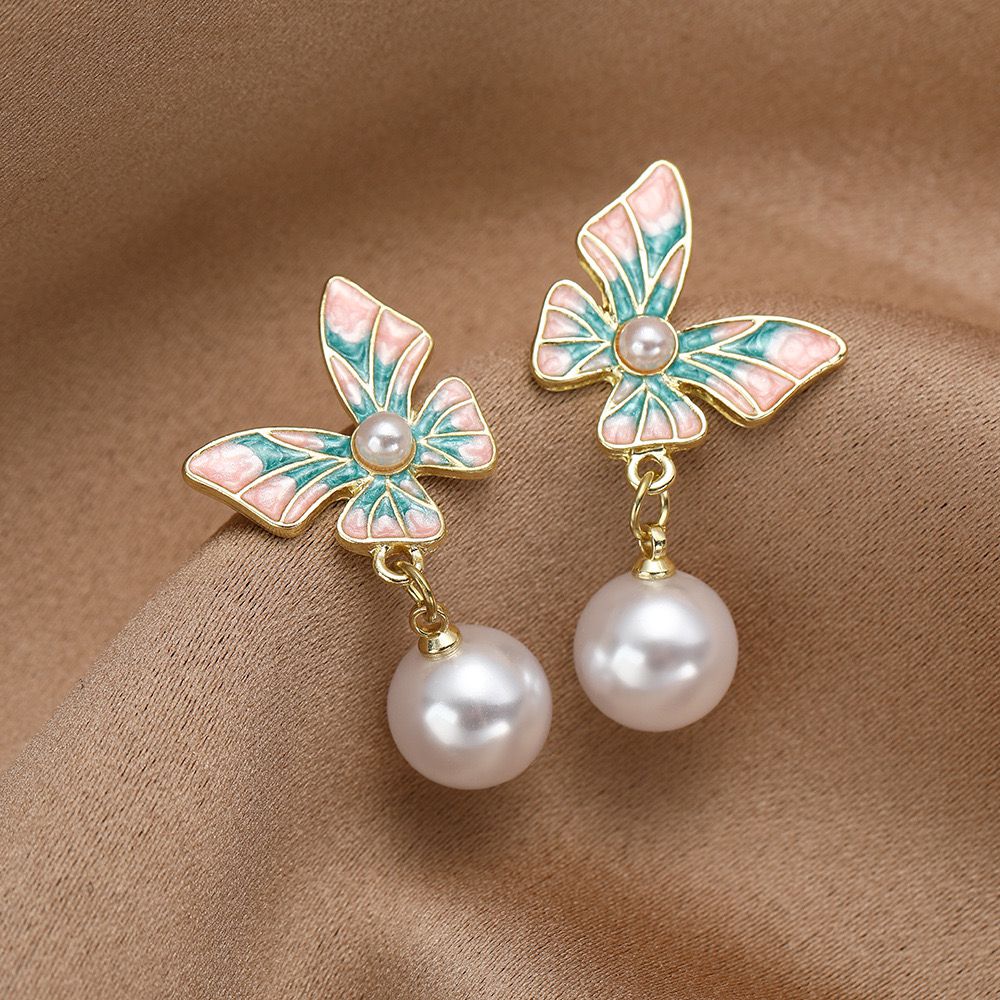 Ombré Butterfly Earrings - Image 4