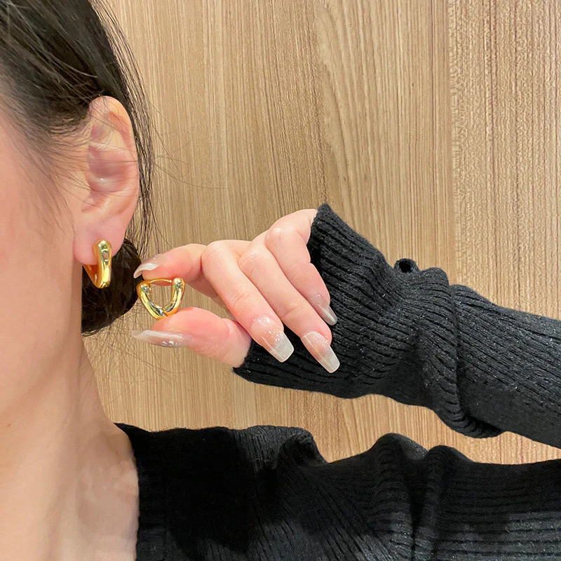 On the Go! Gold Hoops - Image 2