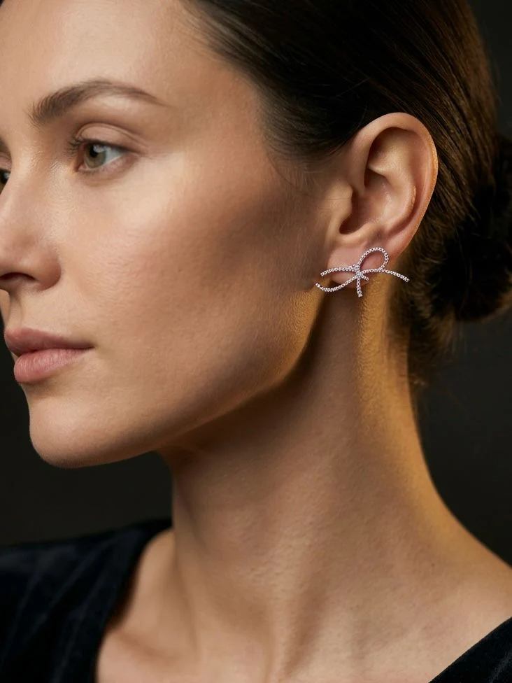 Once Upon a Bow! Earrings - Image 2