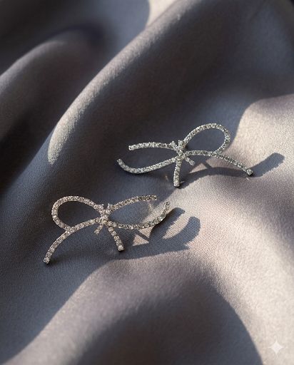 Once Upon a Bow! Earrings - Image 3