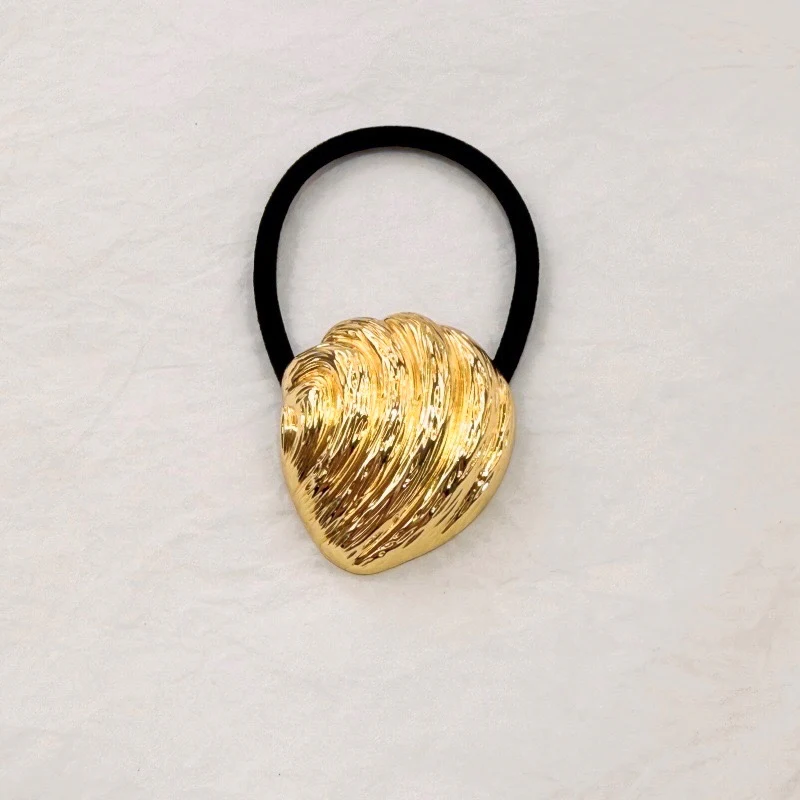 Oyster Statement Metal Hair Tie