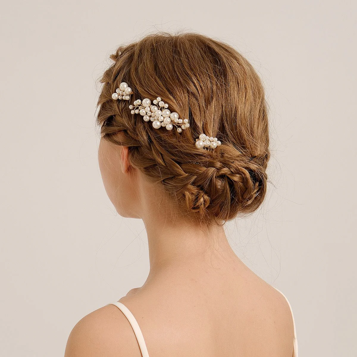 Pack of 5 Pearl Hair accessories - Image 7