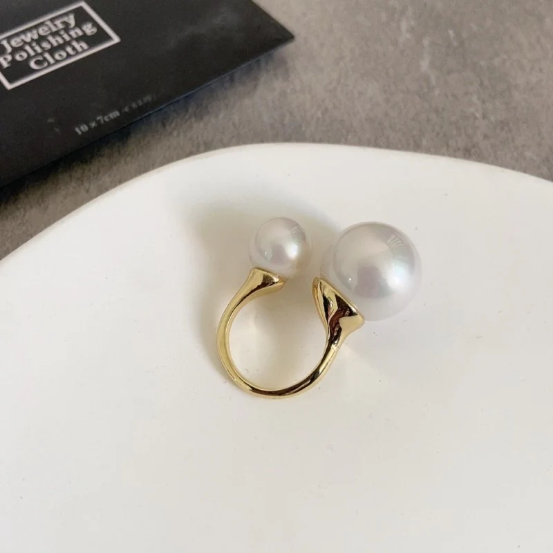 Pair of Pearl Ring - Image 4