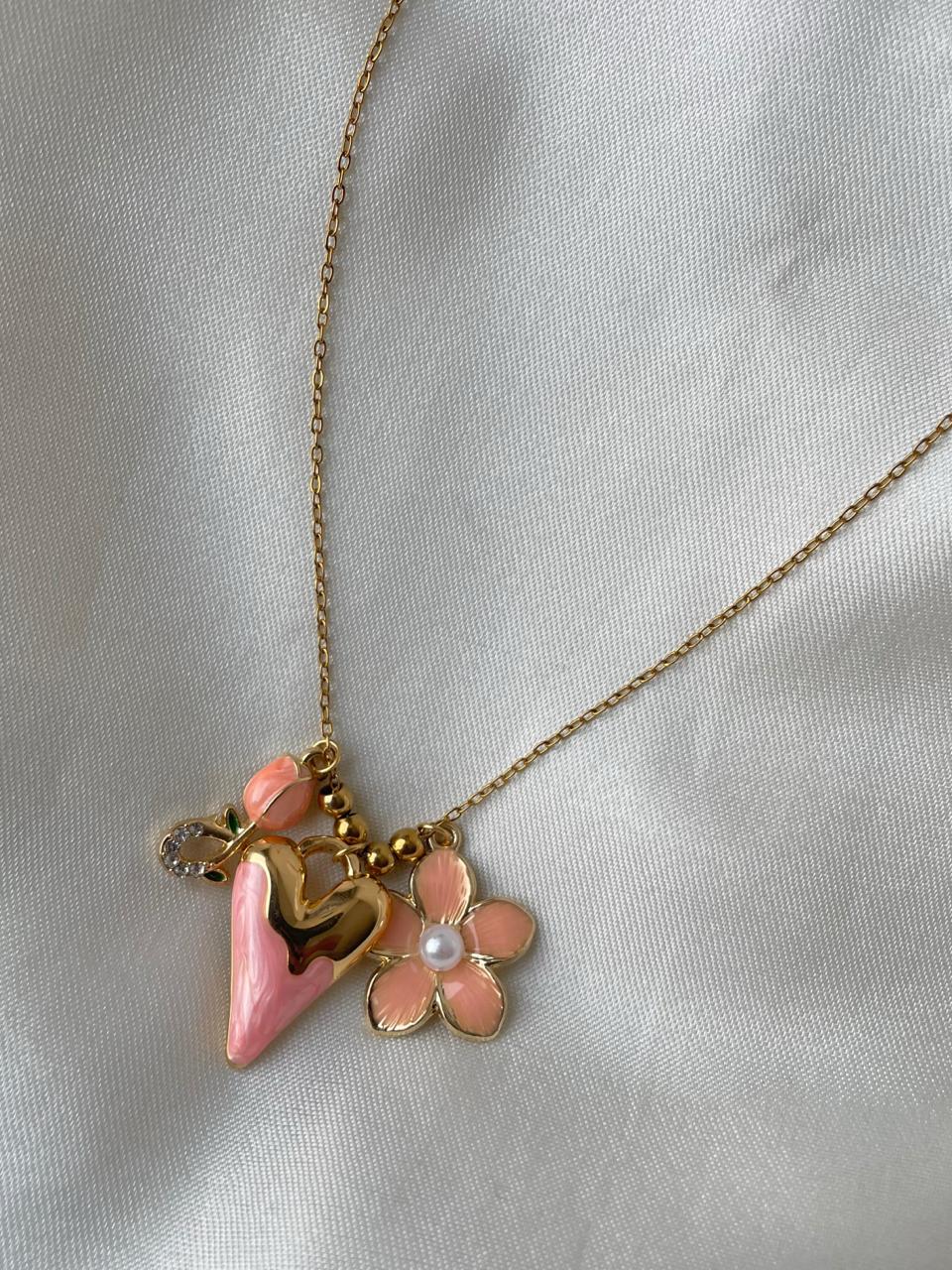 Peachy Kinda Love Necklace - Image 2