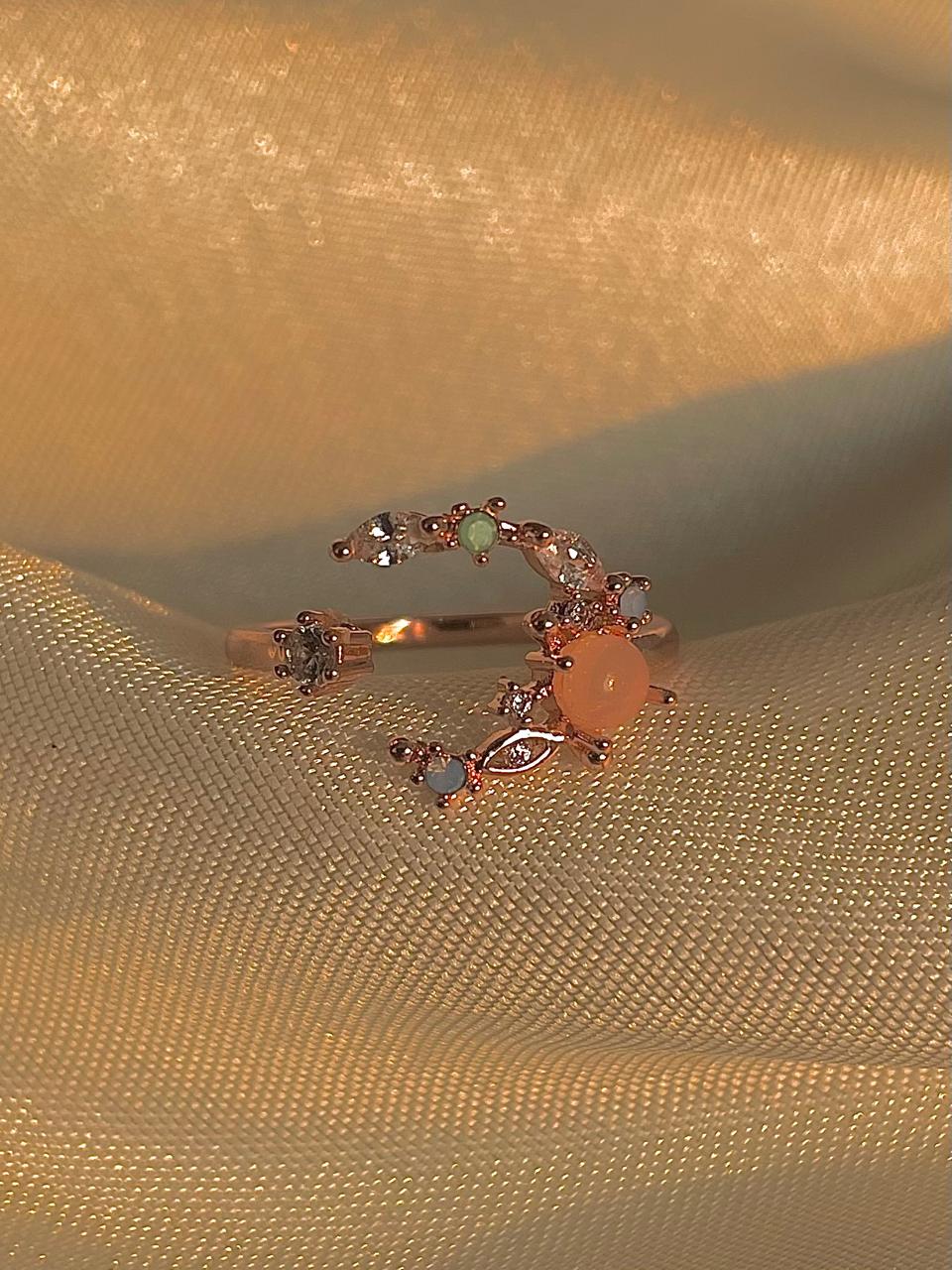 Peachy Moonlight Ring - Image 3