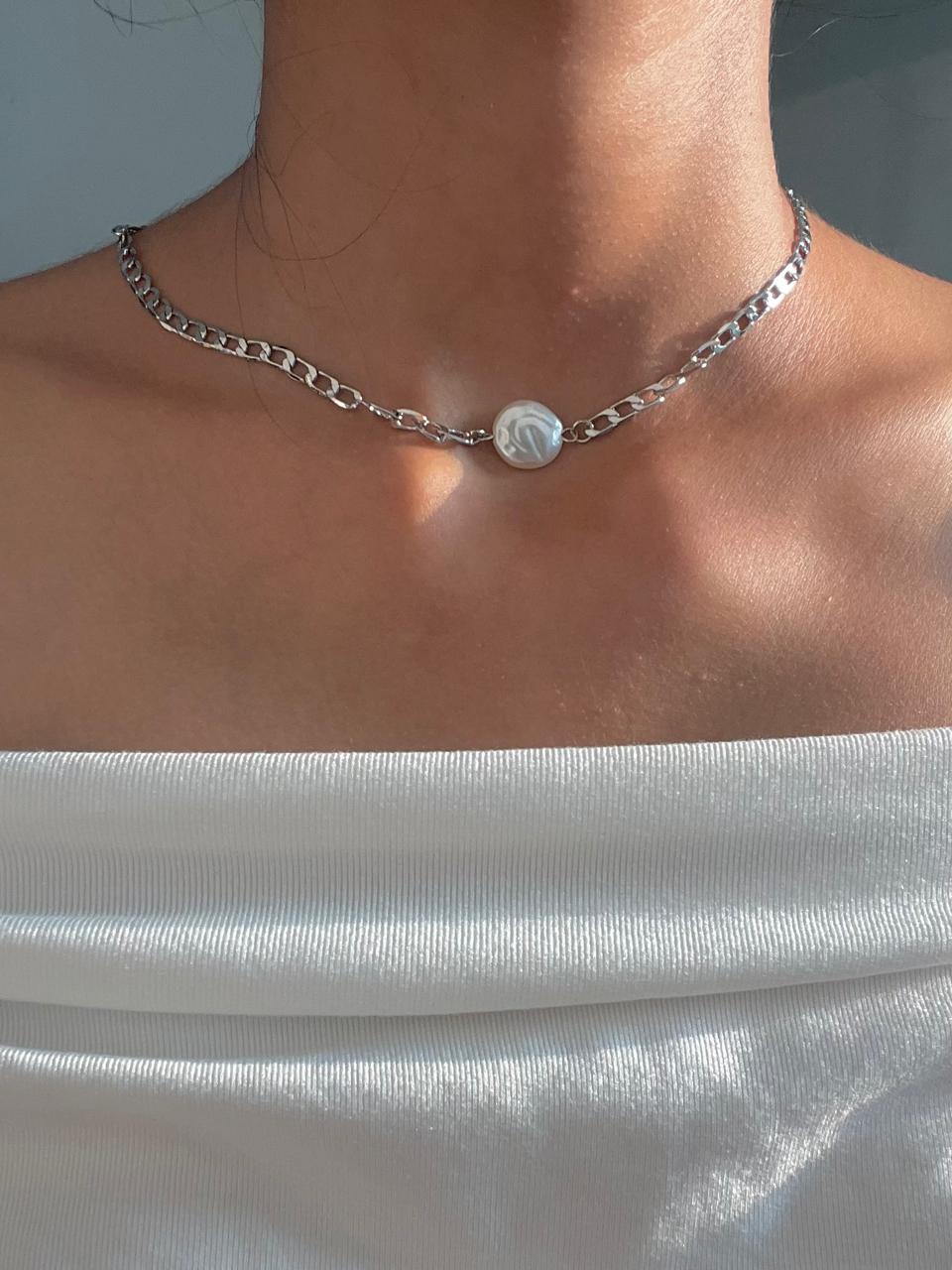 Pearl Chain Choker - Image 2