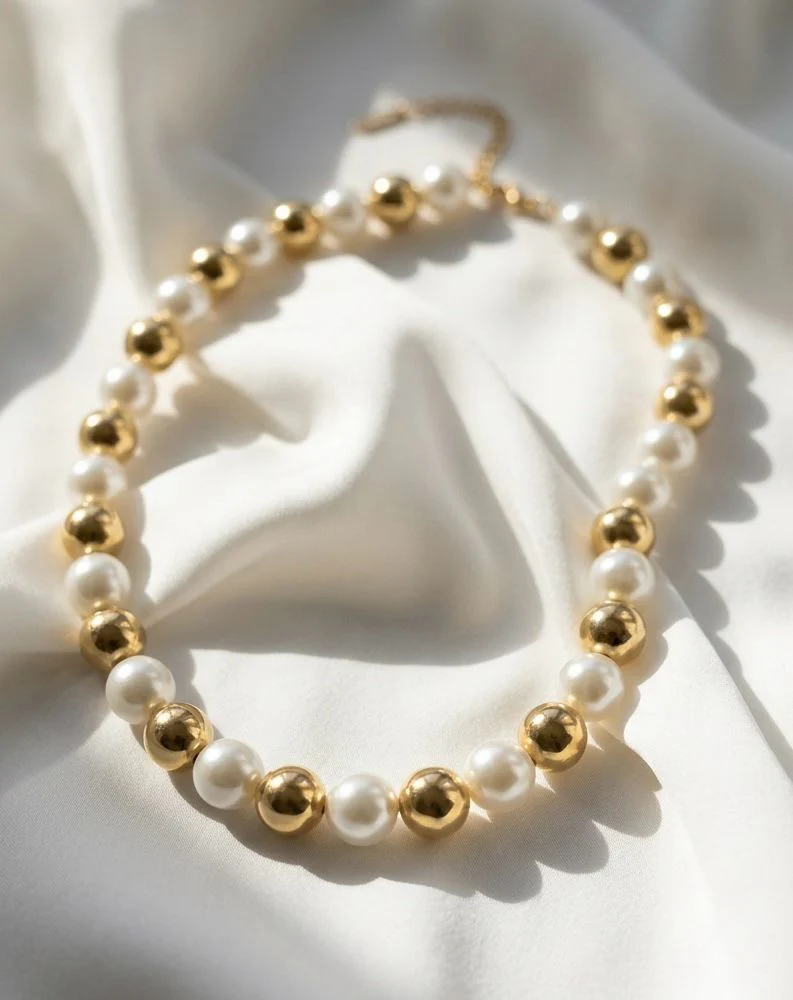 Pearl Étoile Beaded Bracelet