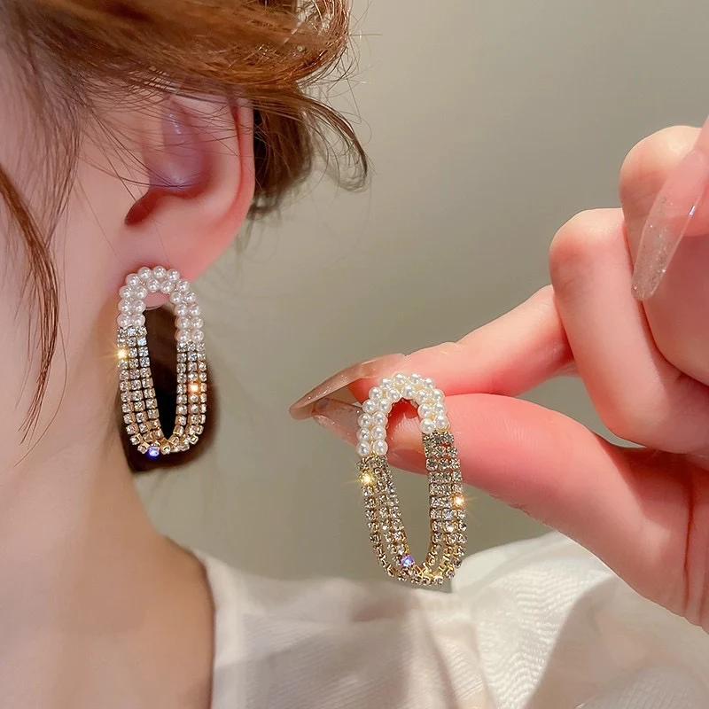 Pearling into your heart Earrings
