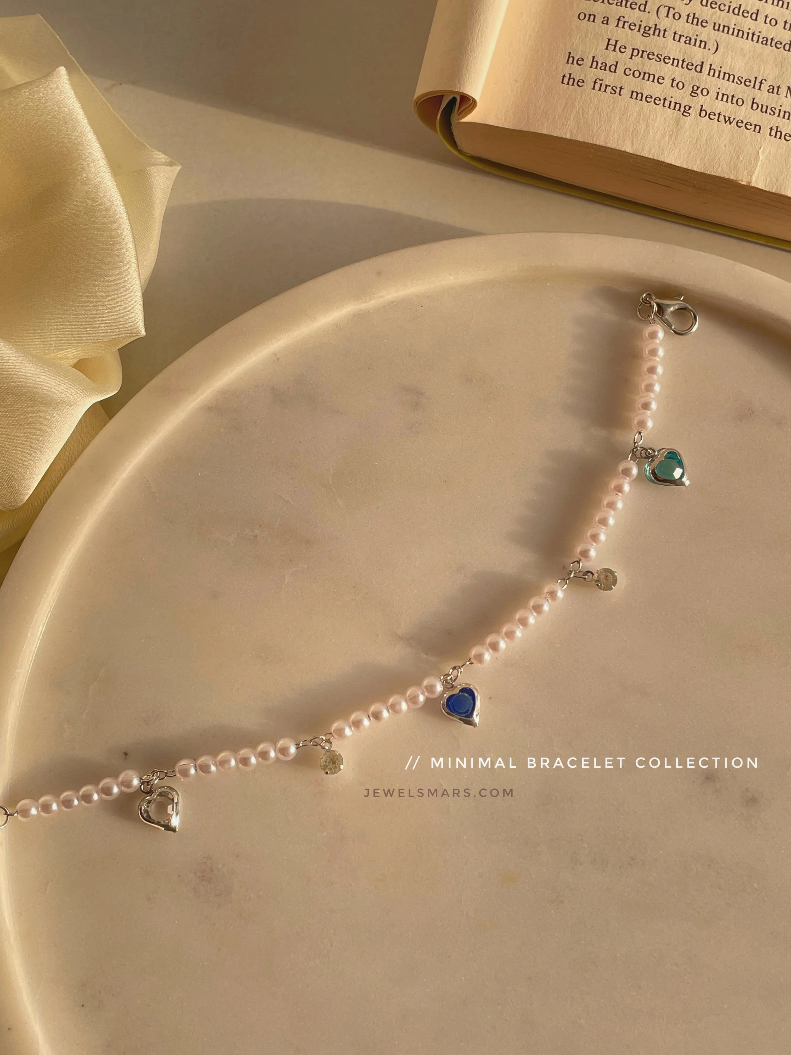 Pearly Hearts Bracelet - Image 2