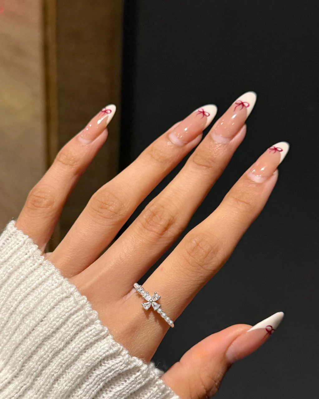 Pearly Periwinkle Ring - Image 2