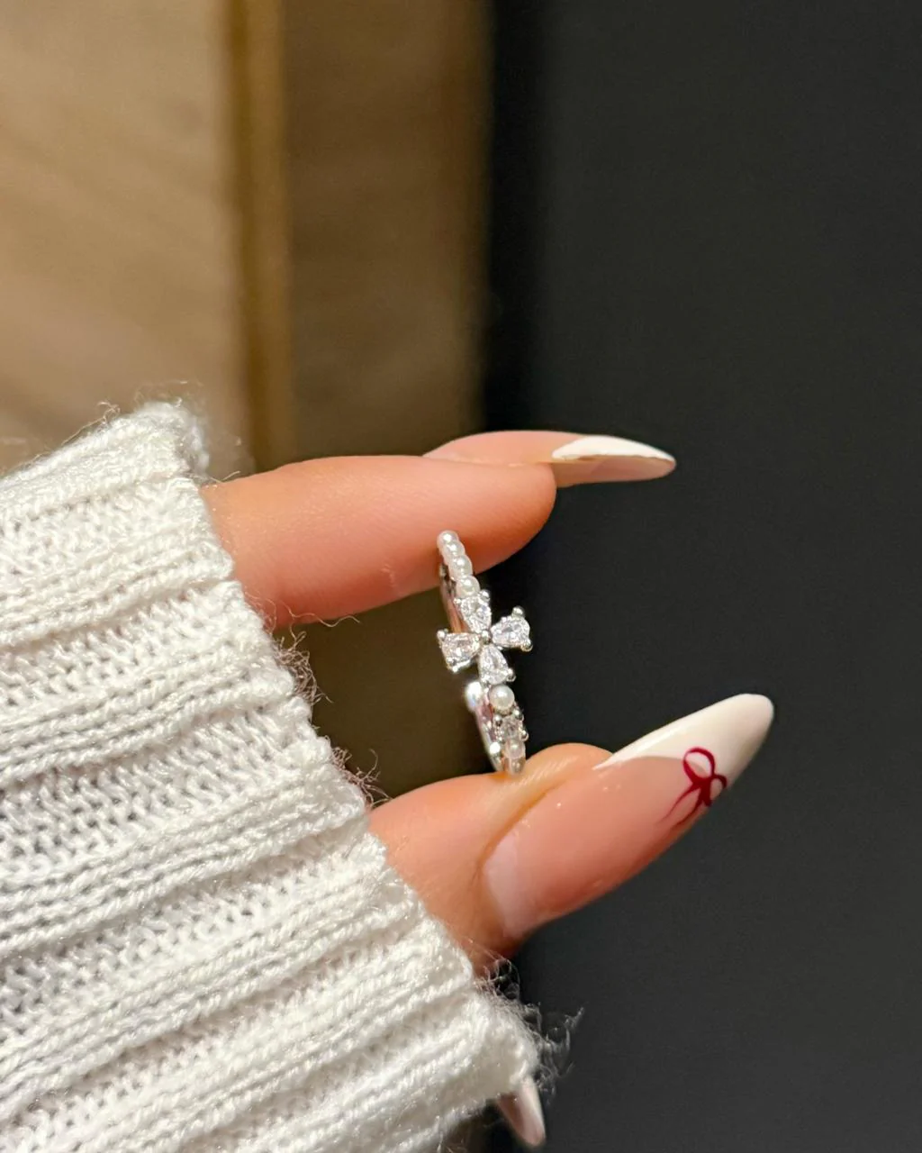 Pearly Periwinkle Ring - Image 4