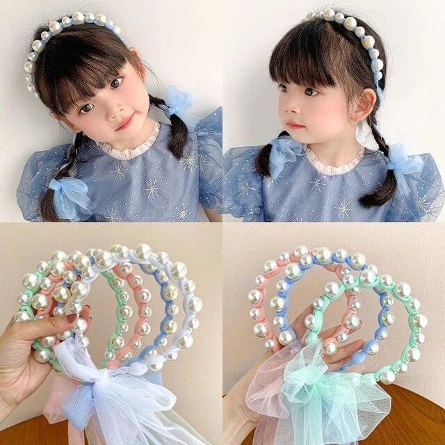 Pearly tail headband- cute hair accessory - Image 4