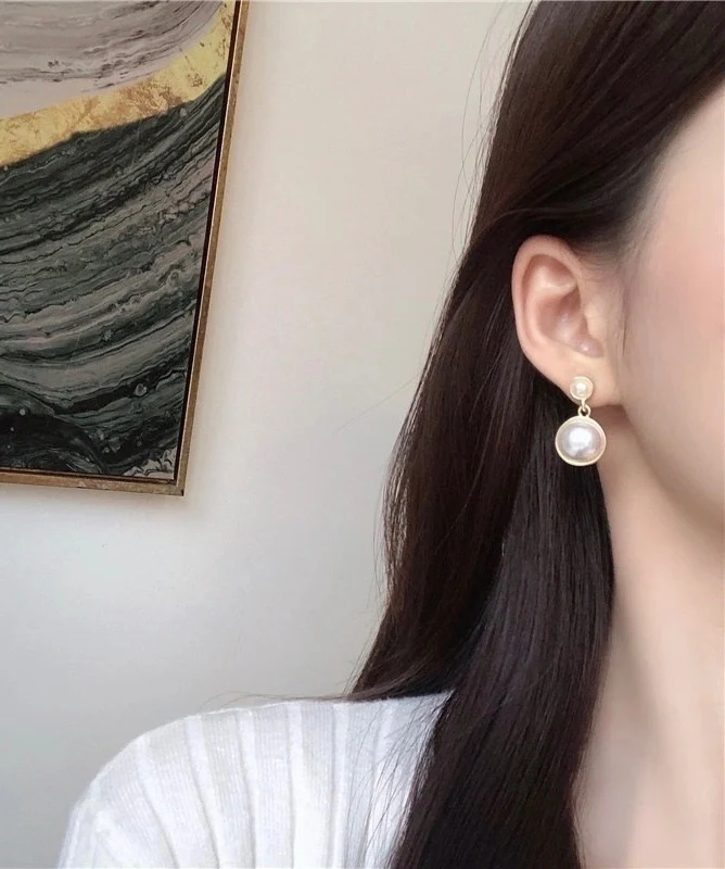 Pearly Twins Dreamy Earrings - Image 5