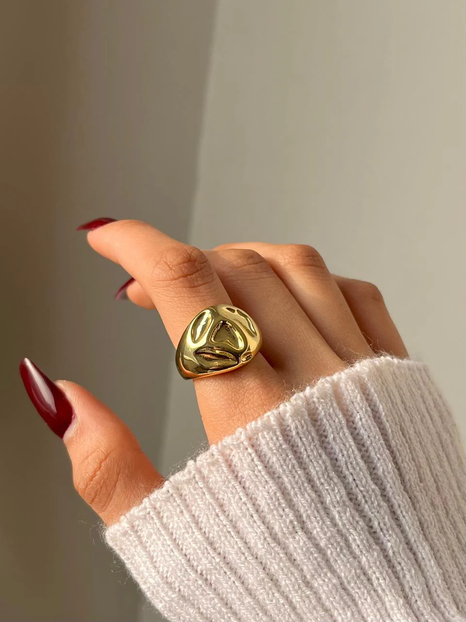 Pebble Statement Ring - Image 2