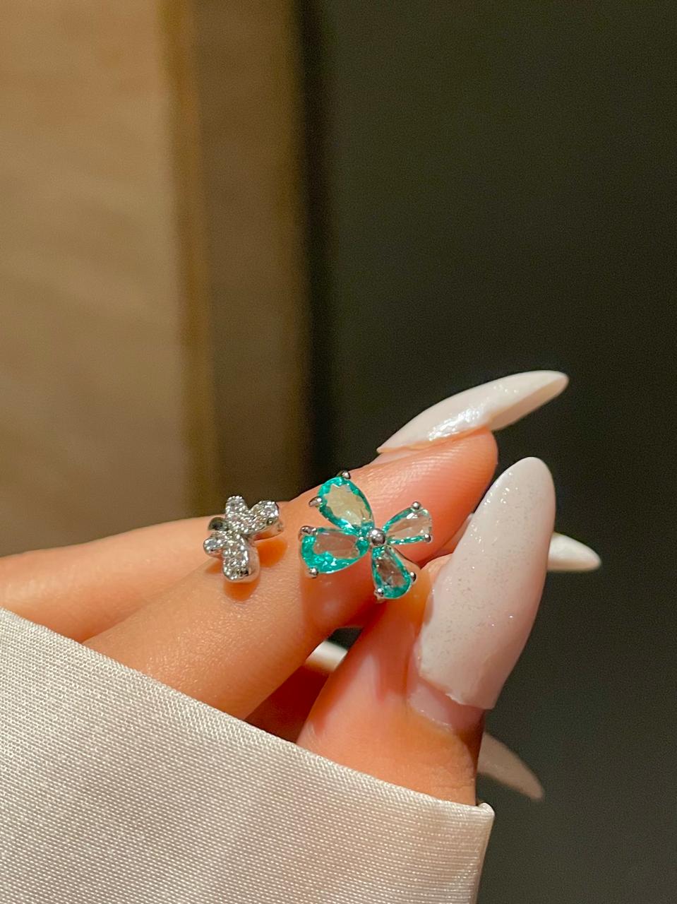 Periwinkle Butterfly Ring - Image 4