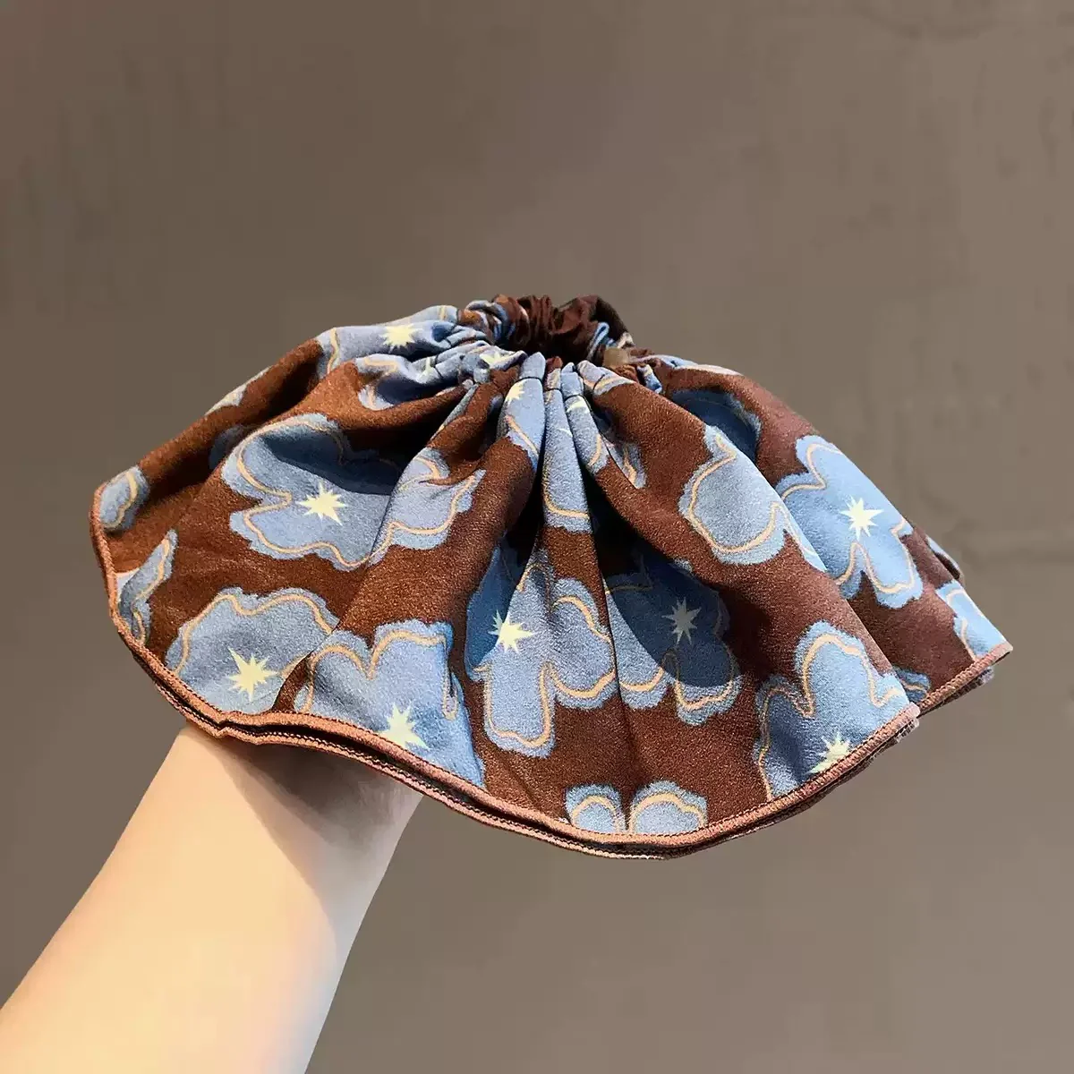 Periwinkle Printed Scrunchie - Image 5