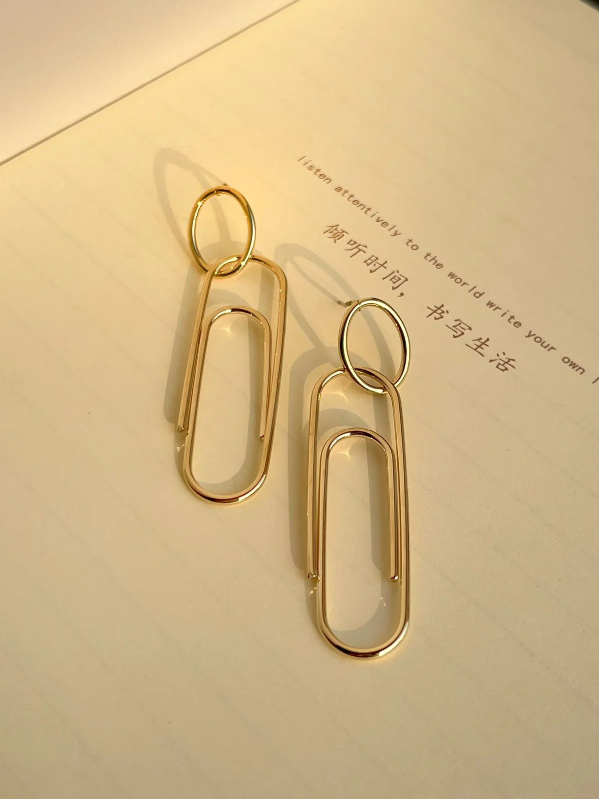 Pin It Statement Earrings - Image 2