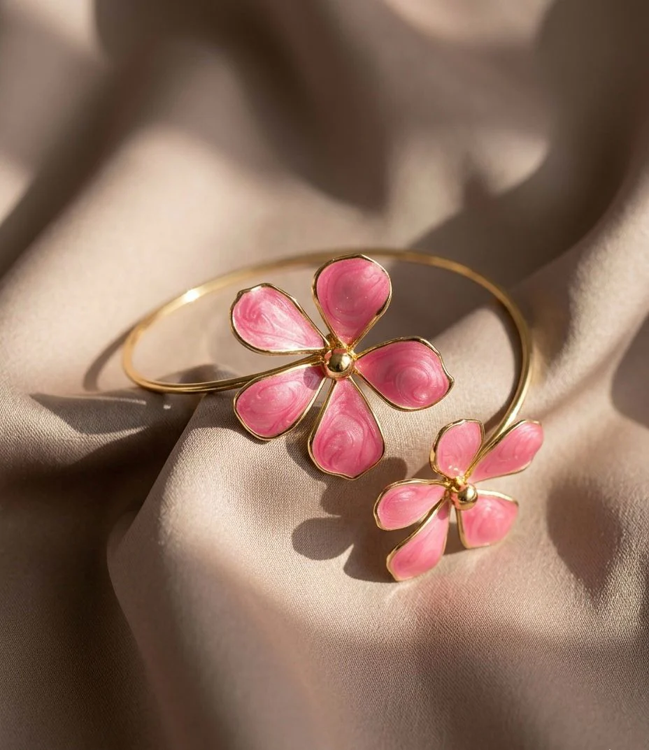 Pink Blossom Armcuff
