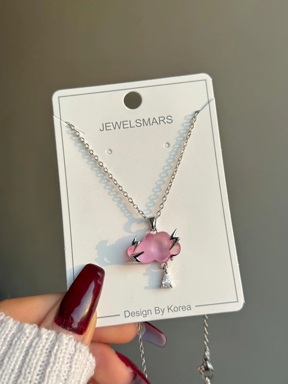 Pink Cloud Necklace - Image 4