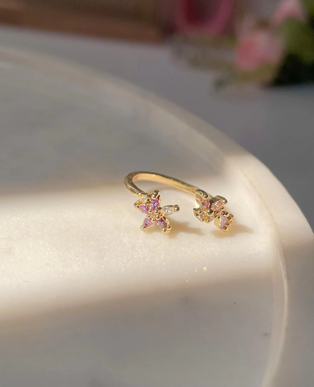 Pink enchantress Ring
