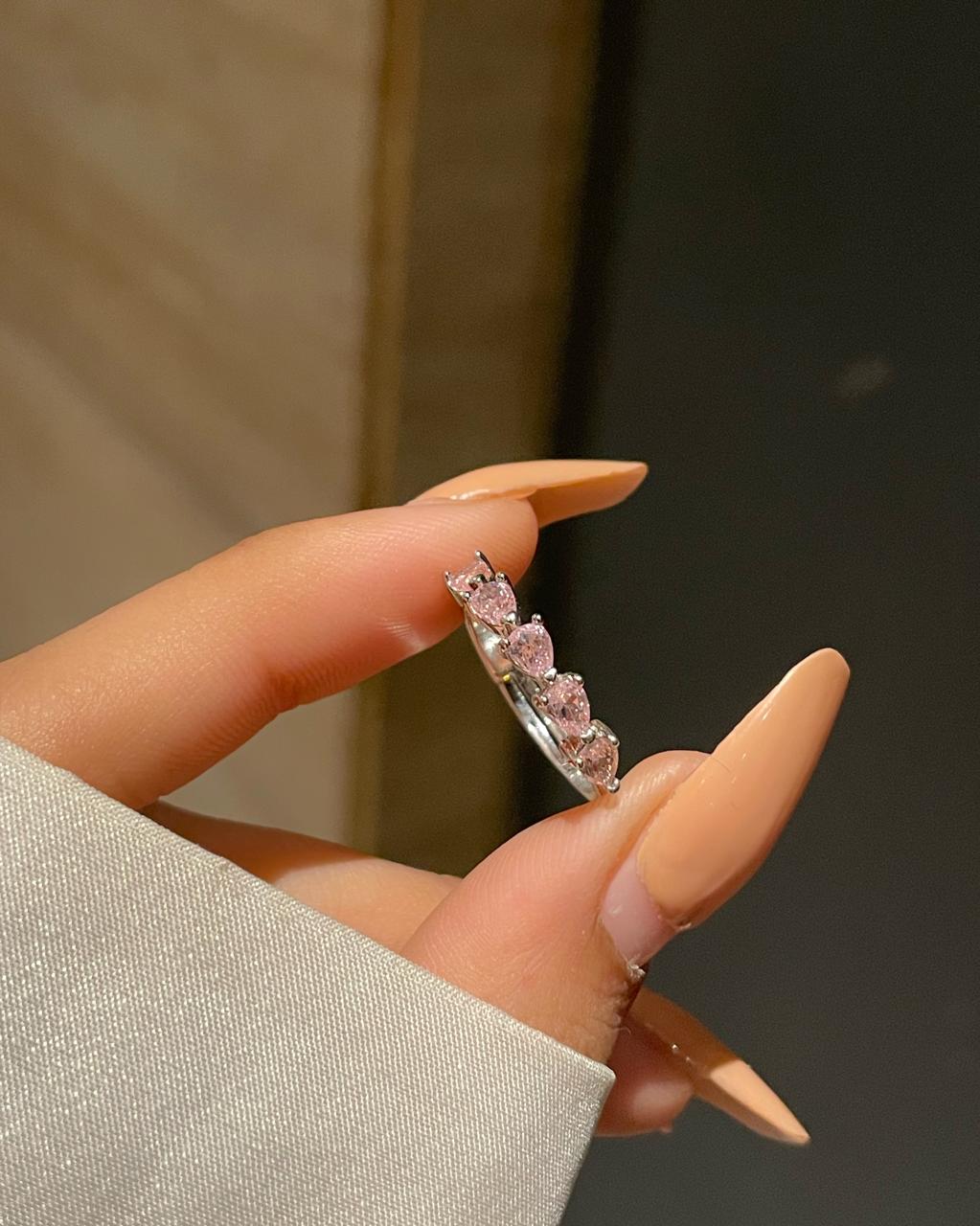 Pink Frozen Heart Ring 2.0 - Image 2