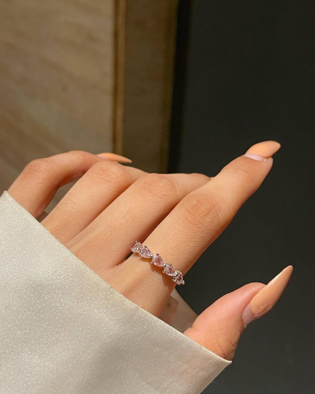 Pink Frozen Heart Ring 2.0 - Image 3
