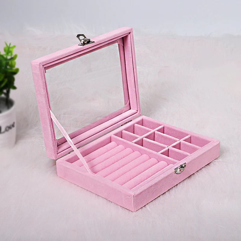 Pink Girly Jewellery Organiser (only box) - Image 4