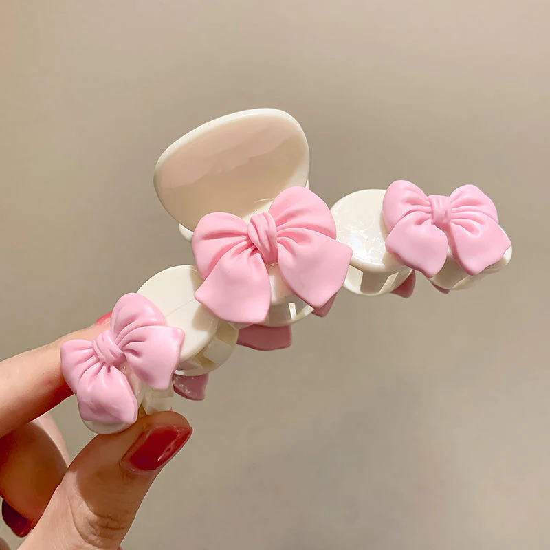Pink Kinda Dream! Bow Claw Clip - Image 2