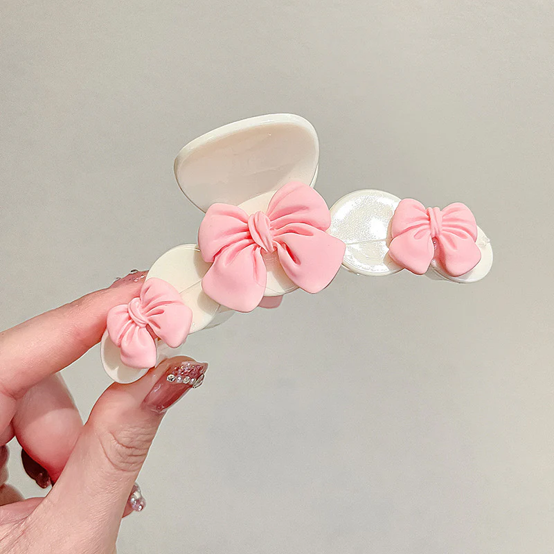 Pink Kinda Dream! Bow Claw Clip - Image 3