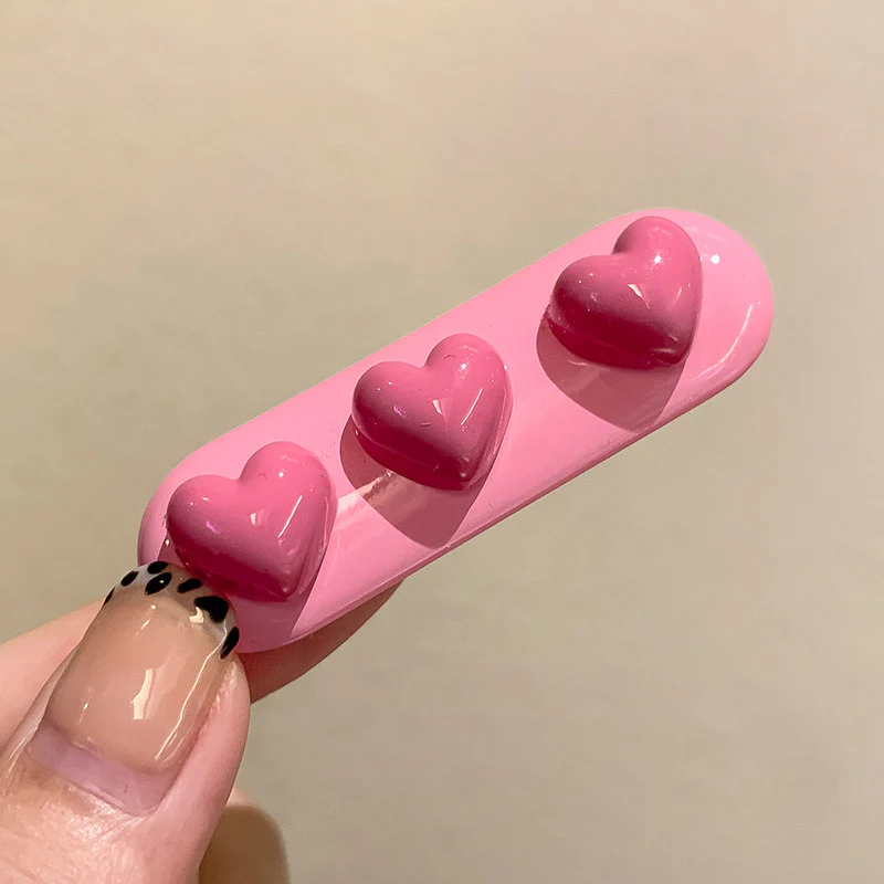 Pink n Hearty Hair clips (Pack of 2) - Image 2