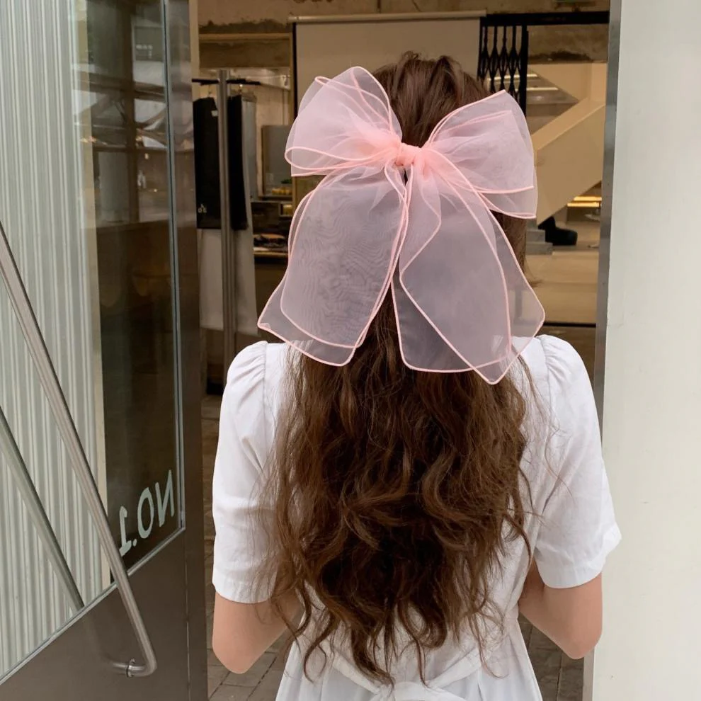 Pink Therapy Oversized Hair Bow
