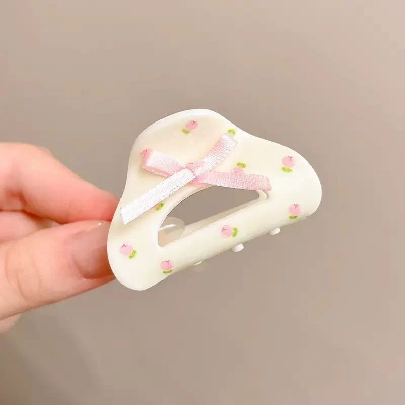 Pinky-Petals Bow Claw Clip - Image 2