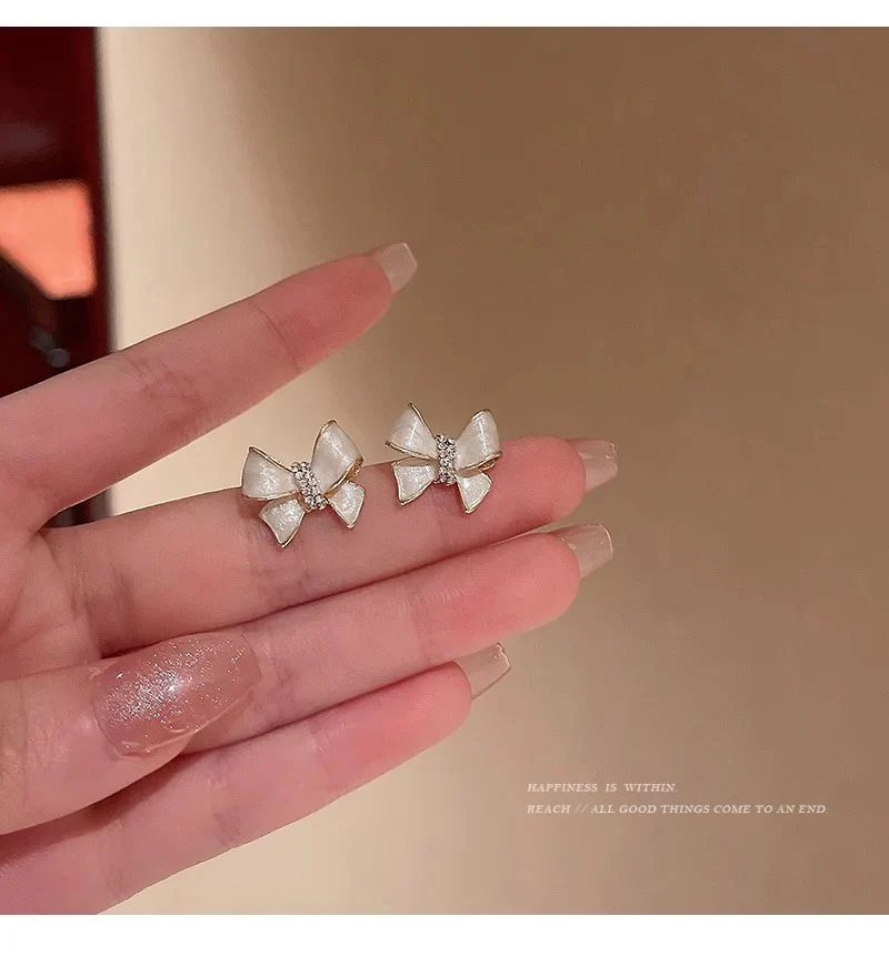 Pinterest Cute Bow earrings - Image 2