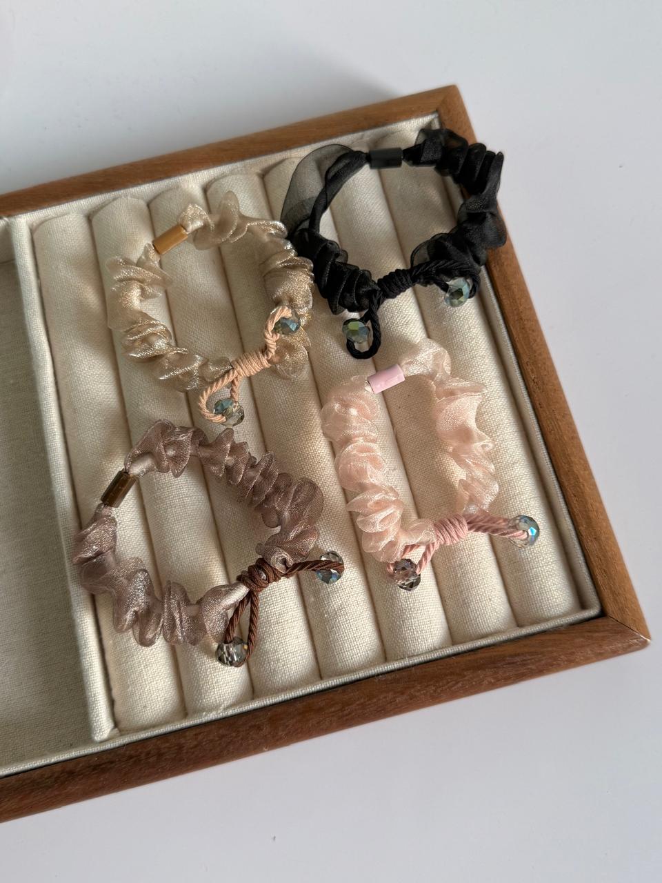 Pinterest Girly Scrunchie Combo (set of 4) - Image 2