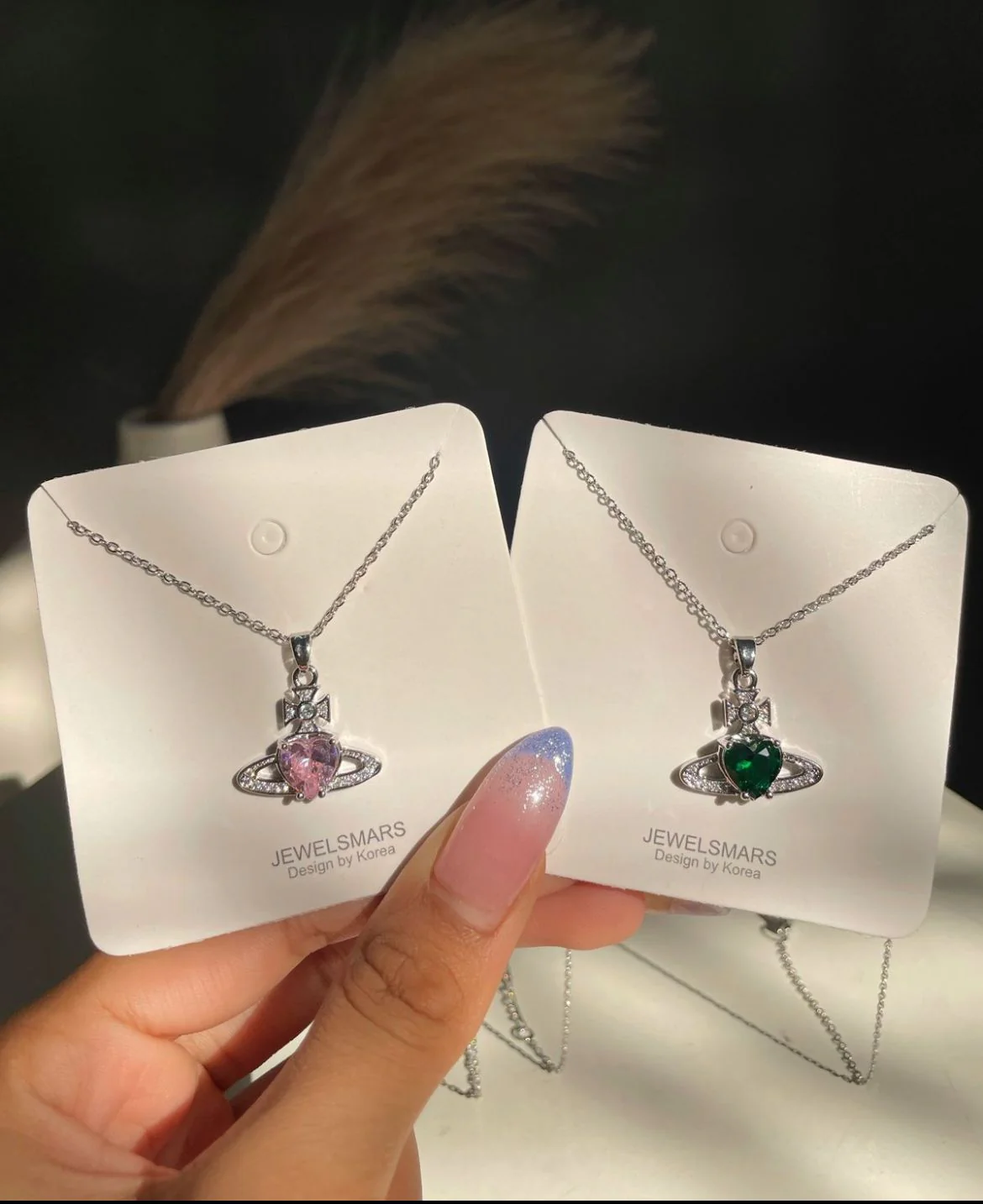 Planet necklace