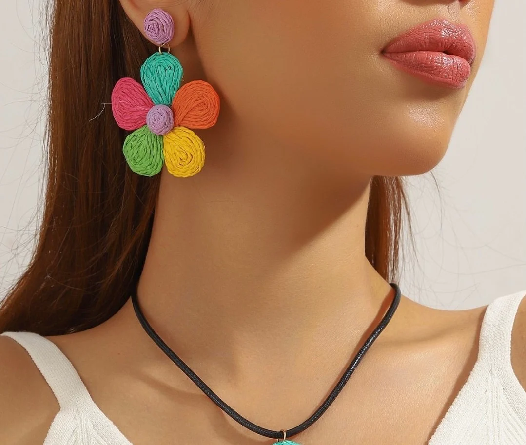 Playdate Multicoloured Earrings - Image 2