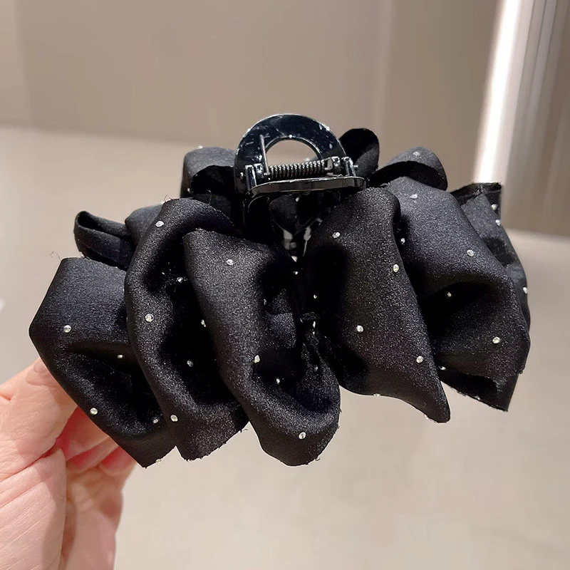 Plushy Draped Hair Claw - Image 2