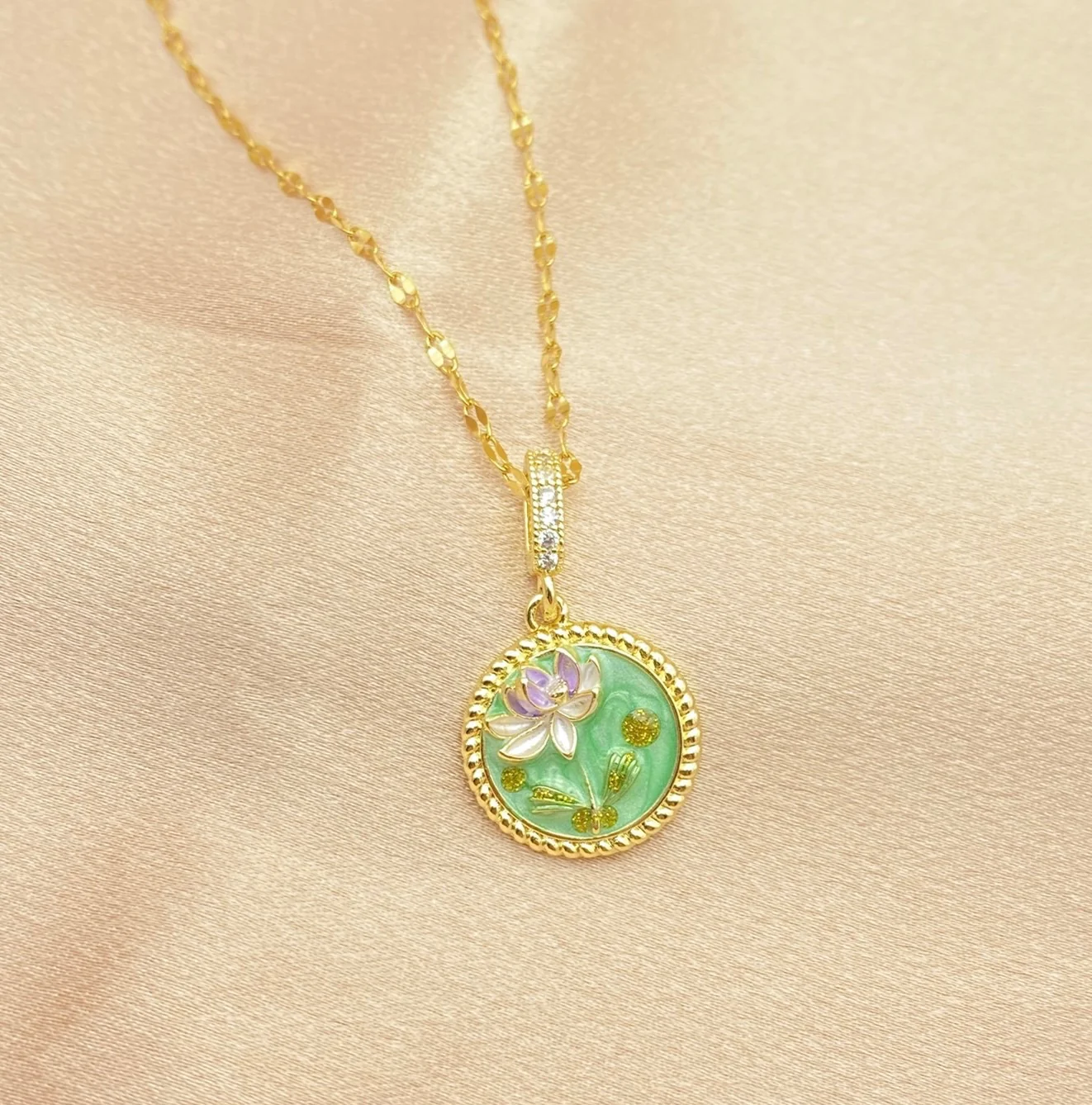 Poetic Meadows Vintage Necklace - Image 2