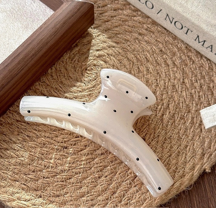 Polka Elegance Claw Clip - Image 2