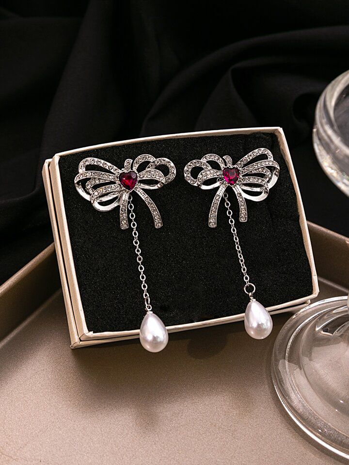 Premium Bow Earrings - Image 2