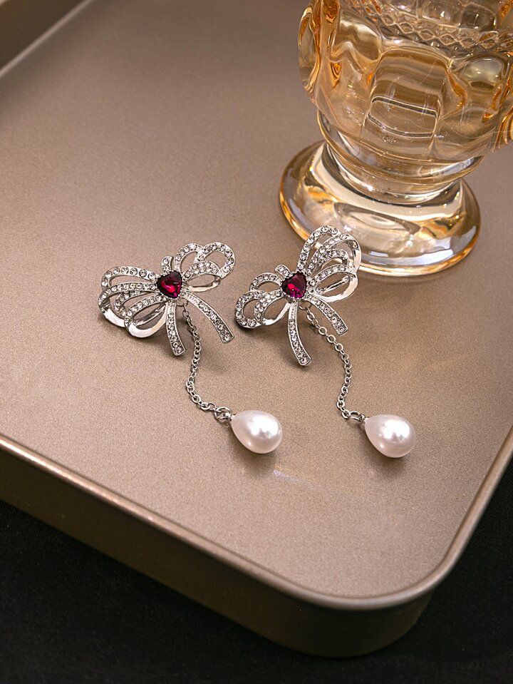 Premium Bow Earrings - Image 3