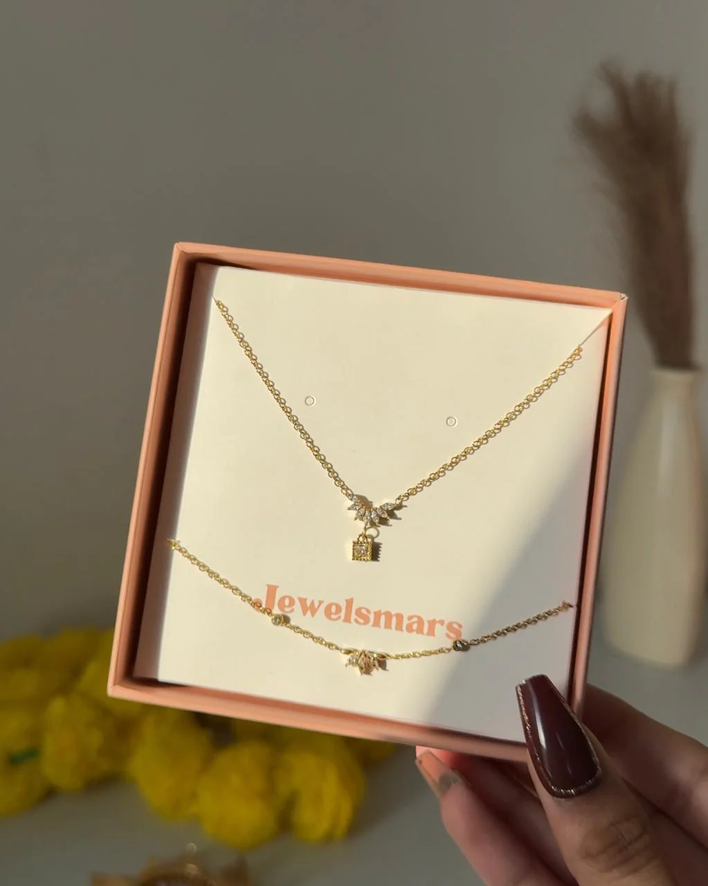 Premium Gift Box ( necklace + bracelet)