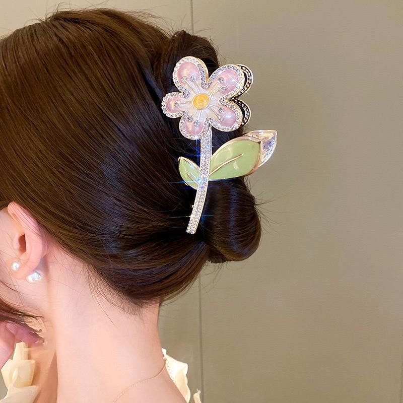 Premium Floral Hair Claws - Image 2