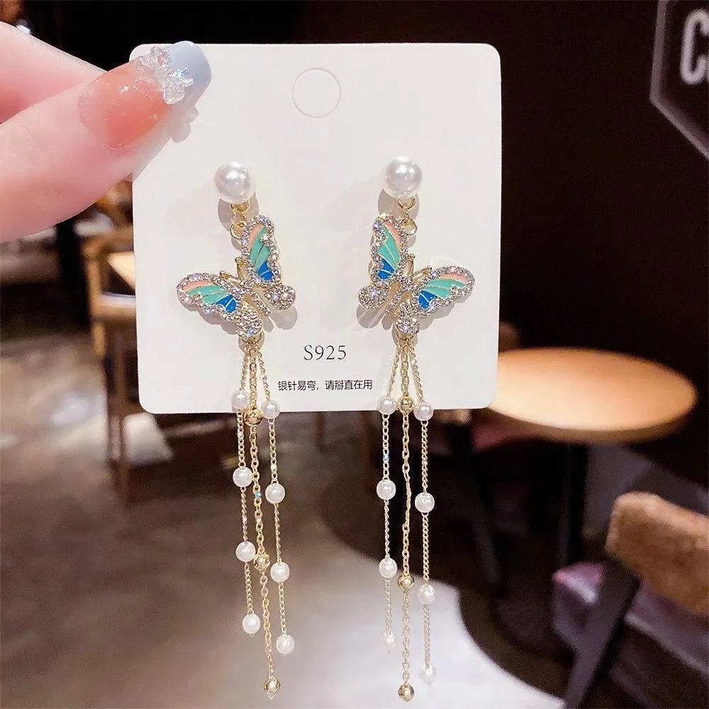 Pretty Butterfly Earrings - Image 2