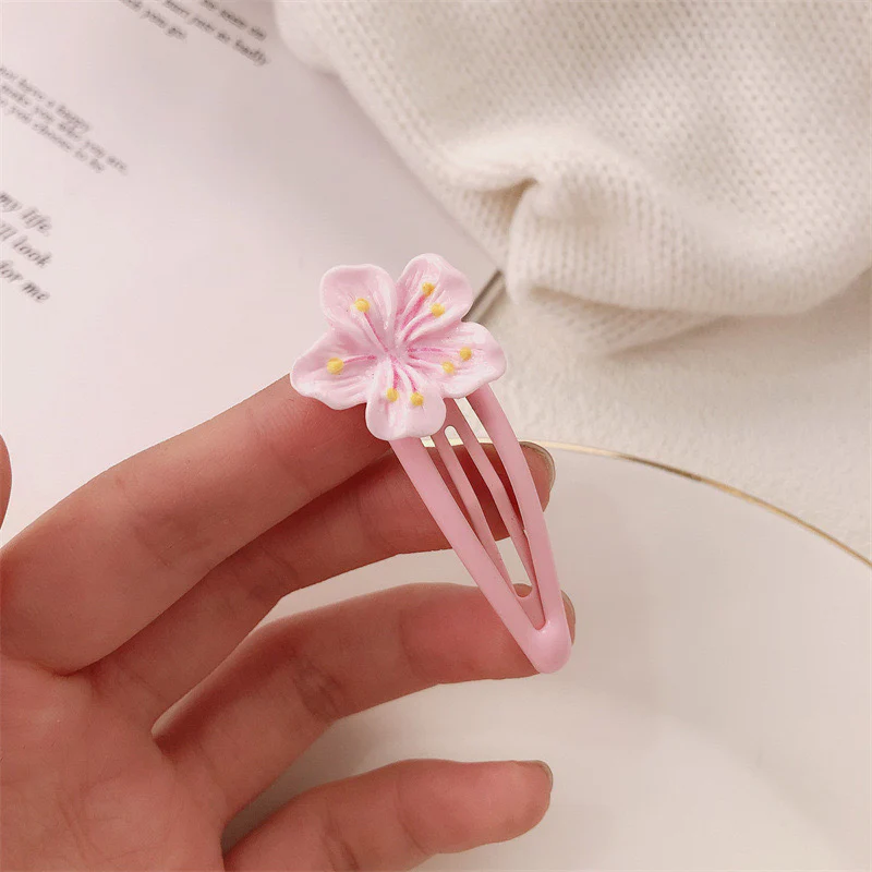 Pretty in Pink Hair Clips (Pack of 2) - Image 2