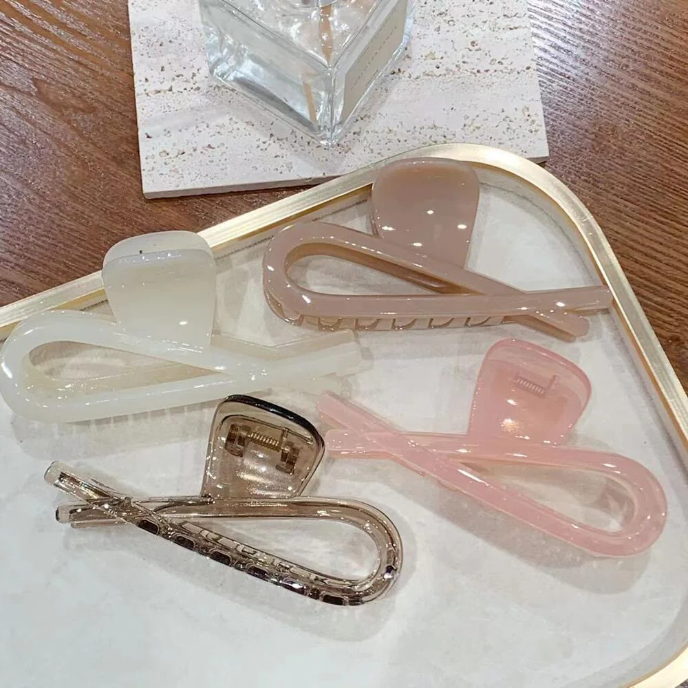 Pretty Neutrals Jelly Claw Clip